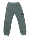 Stone Island Compass-badge Track Pants In Green