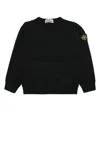 Stone Island Felpa In Black