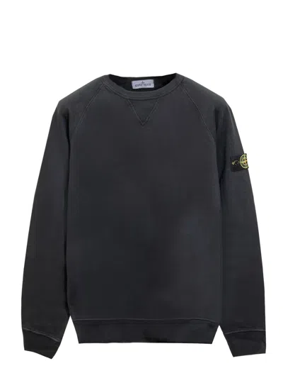 Stone Island Junior Kids' Sweatshirt In Black
