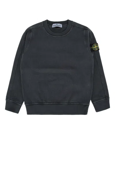 Stone Island Kids' Sweatshirt In Black