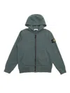 Stone Island Sweater  Junior Kids Color Petroleum Blue In Green