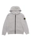 Stone Island Sweater  Junior Kids Color Dust In Grey