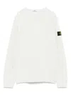 Stone Island Sweater  Junior Kids Color White In White