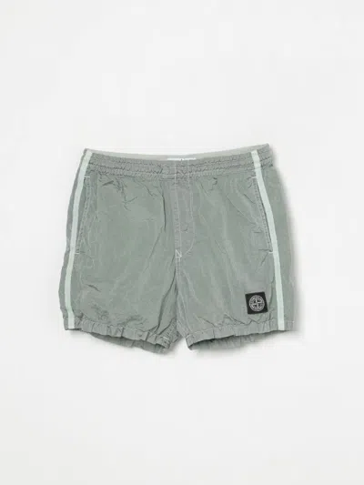 Stone Island Swimsuit  Junior Kids Color Green In Green