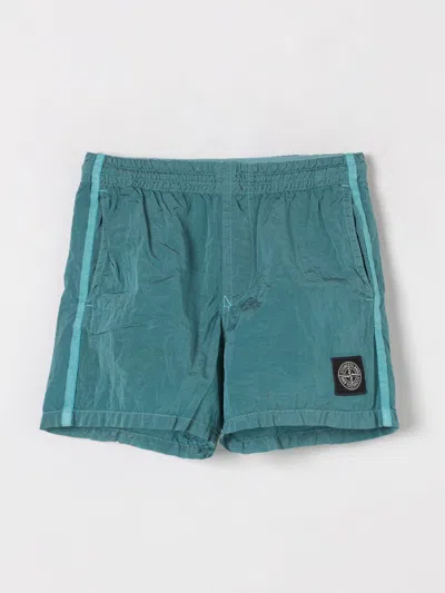 Stone Island Swimsuit  Junior Kids Color Turquoise In Turquoise