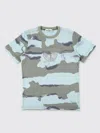 Stone Island T-shirt In Cotone Stampato  Junior
