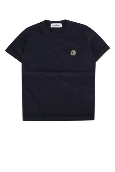 Stone Island Kids' T-shirt In Navy