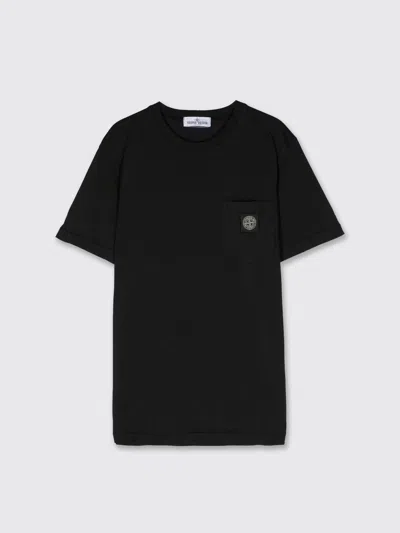 Stone Island Junior T-shirt  Kids Colour Black