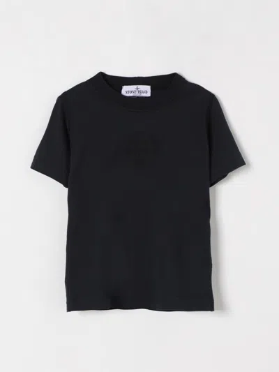 Stone Island T-shirt  Junior Kids Color Blue