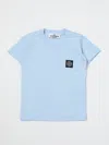 Stone Island T-shirt  Junior Kids Color Blue