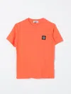 Stone Island Junior T-shirt  Kids Color Coral