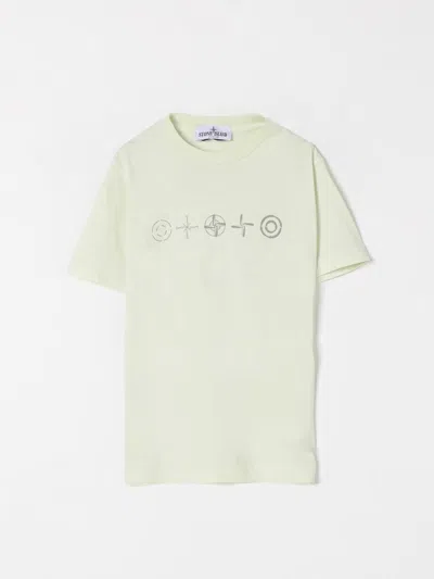 Stone Island T-shirt  Junior Kids Color Green