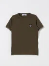 Stone Island T-shirt  Junior Kids Color Military
