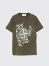 Stone Island Compass-print T-shirt In Military