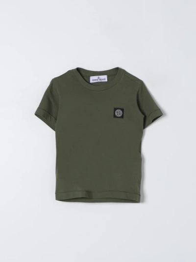 Stone Island Junior T-shirt  Kids Color Military
