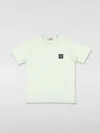 Stone Island Kids' T-shirt  Junior Kinder Farbe Mint