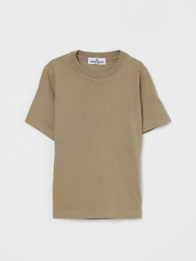 Stone Island T-shirt  Junior Kids Color Mud