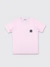 Stone Island T-shirt  Junior Kids Color Pink
