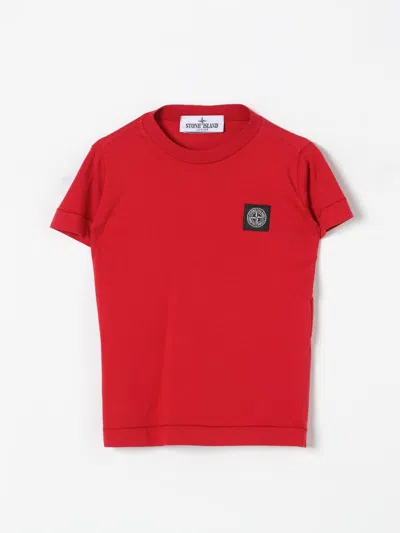 Stone Island Junior T-shirt  Kids Color Red In 红色