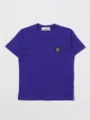 Stone Island T-shirt  Junior Kids In Royal Blue