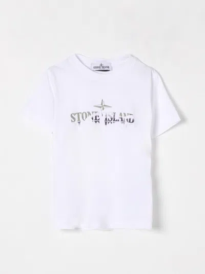 Stone Island Junior T-shirt  Kids Color White