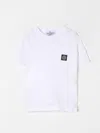 Stone Island T-shirt  Junior Kids Color White
