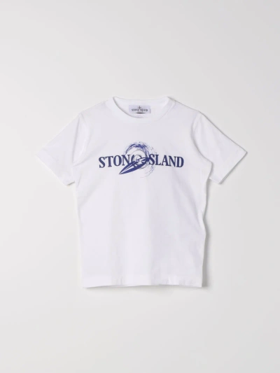 Stone Island Junior T-shirt  Kids Color White