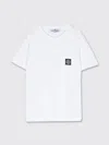 STONE ISLAND JUNIOR T恤 STONE ISLAND JUNIOR 儿童 颜色 白色,F58941001