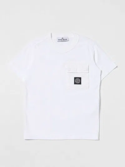 Stone Island Junior T-shirt  Kids Colour White