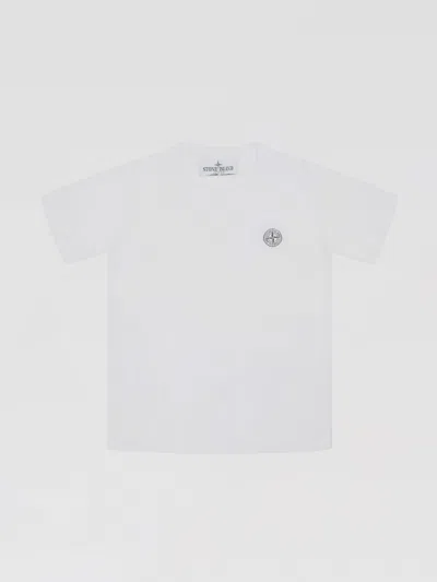 Stone Island T-shirt  Junior Kids Color White In Weiss
