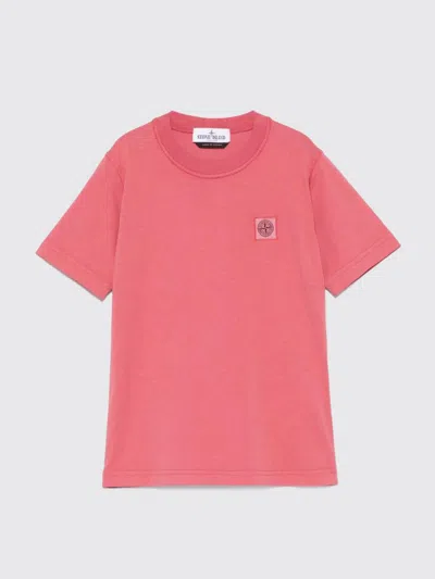 Stone Island Junior T-shirt  Kids Color Pink