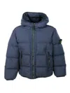 Stone Island Jacket In Blue