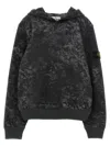 Stone Island Compass-badge Cotton Sweatshirt In Gray