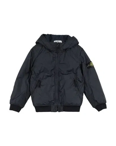 Stone Island Babies'  Junior Toddler Boy Jacket Midnight Blue Size 6 Polyamide, Polyurethane Resin