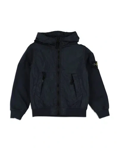 Stone Island Babies'  Junior Toddler Boy Jacket Navy Size 6 Polyamide, Polyurethane Resin In Blue