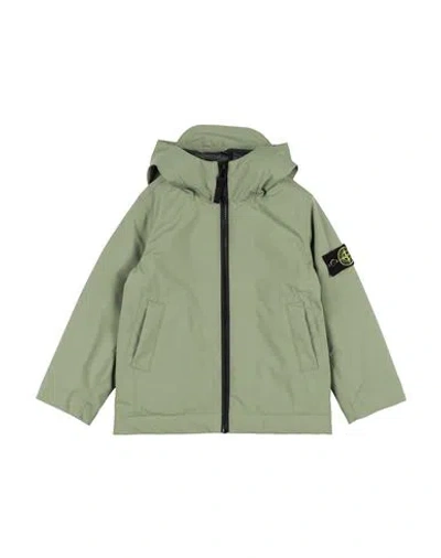 Stone Island Babies'  Junior Toddler Boy Jacket Sage Green Size 6 Polyester, Elastane