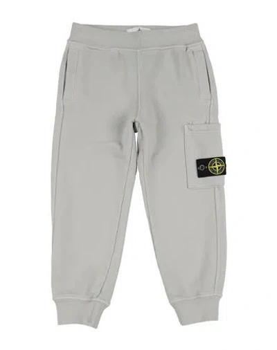 Stone Island Babies'  Junior Toddler Boy Pants Grey Size 6 Cotton In Gray