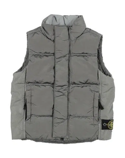 Stone Island Babies'  Junior Toddler Boy Vest Grey Size 6 Polyamide In Gray