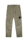 Stone Island Trousers In Mud