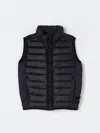 Stone Island Waistcoat  Junior Kids Color Blue In Blau