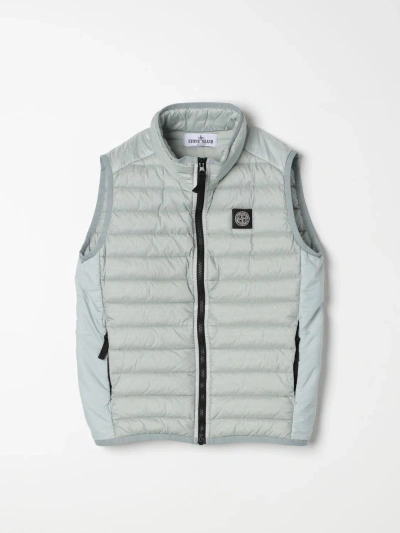 Stone Island Junior Waistcoat  Kids Color Grey