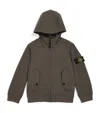 Stone Island Compass-badge Jacket In Green