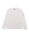 Stone Island White Sweater With Logo In White