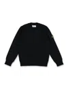 Stone Island Sweater  Junior Kids Color Black In Black