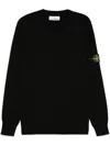 Stone Island Sweaters In Black  