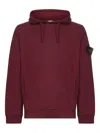 Stone Island Hoodie With Kangaroo Pocket In Brown