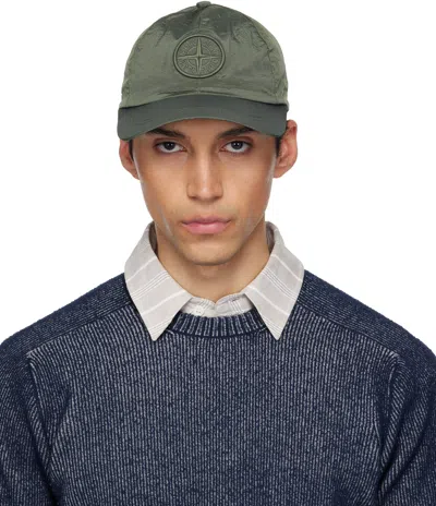 Stone Island Khaki 9100011 Nylon Metal Econyl Cap In Brown