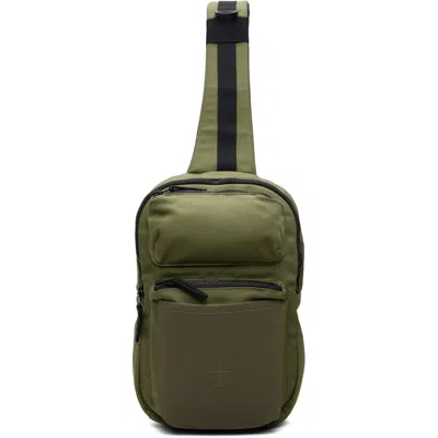 Stone Island Khaki 9200005 Nylon Panama Bag In V005g Military Green