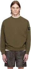 Stone Island Sweaters In Military Green