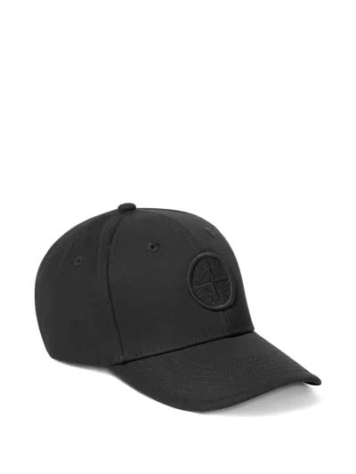 Stone Island Kids Hats In Black